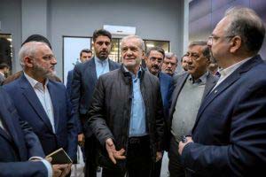 بازدید دکتر پزشکیان از شرکت دانش‌بنیان فناپ در پارک علم و فناوری پردیس – جمهورآنلاین