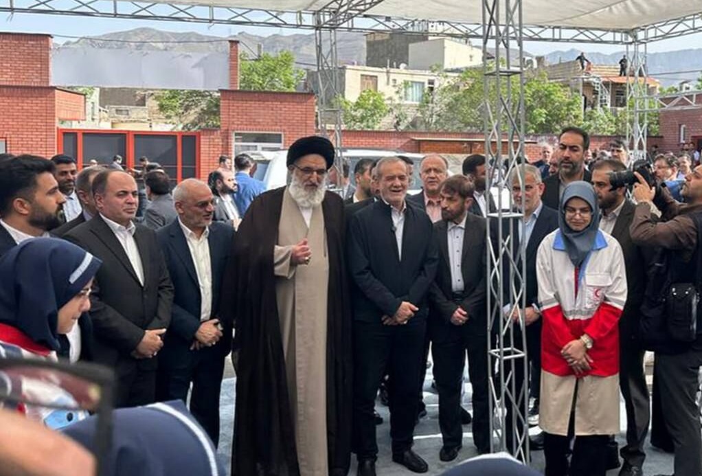 رئیس‌جمهور وارد استان البرز شد