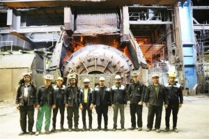 ثبت ركورد جدید نسوز كنورتور فولادسازی با ۴۱۴۱ ذوب