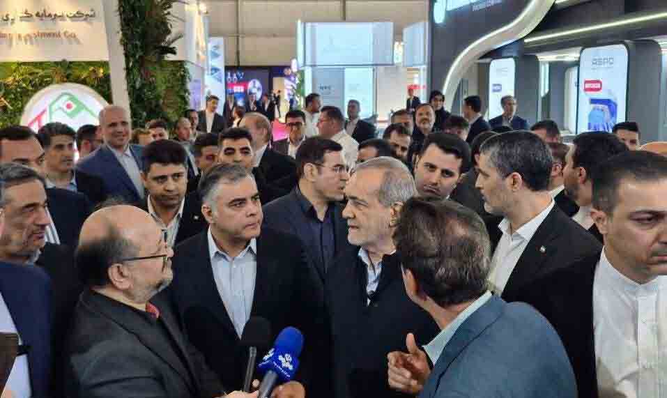 بازدید رئیس‌جمهور از بیست‌ونهمین نمایشگاه نفت – جمهورآنلاین