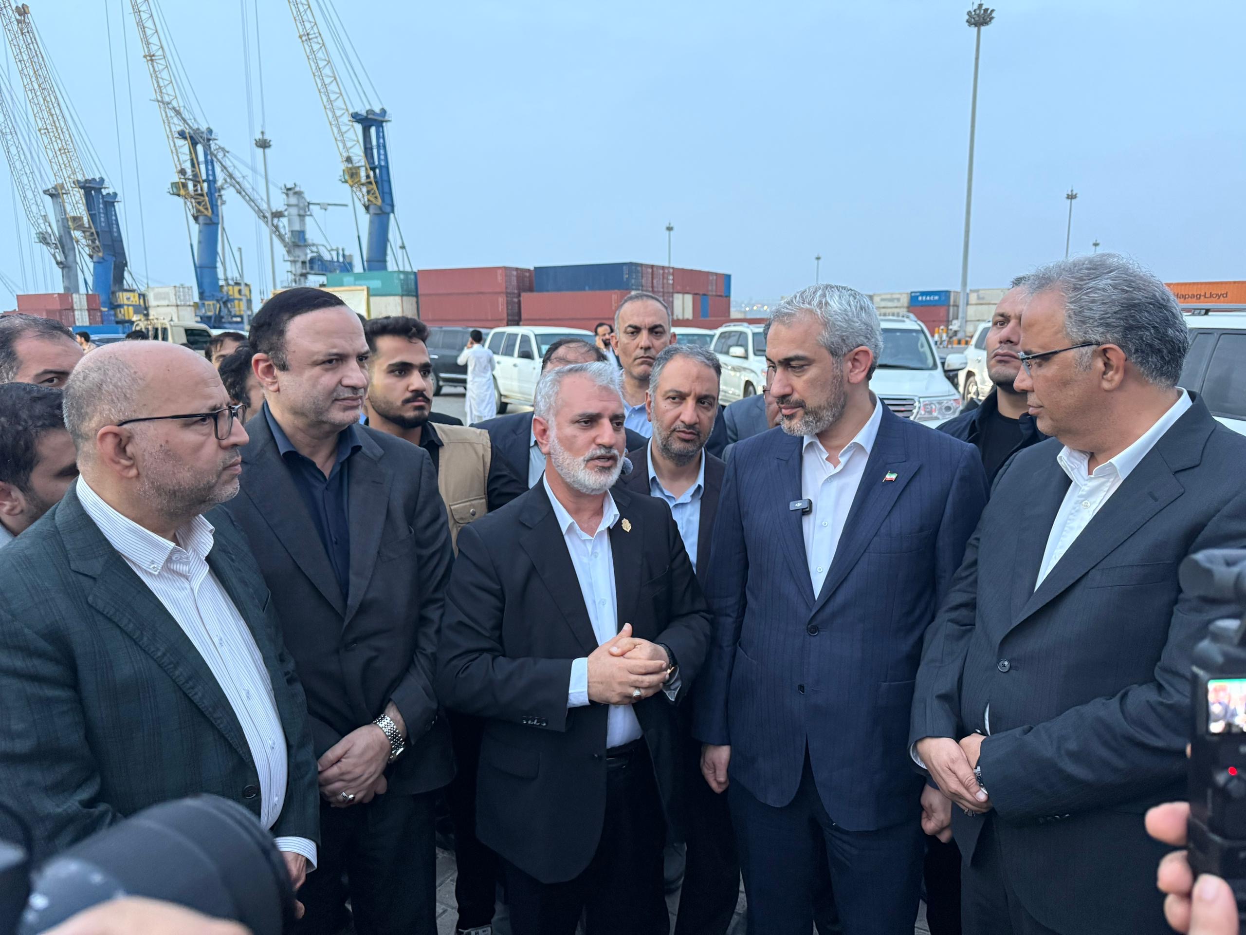 بازدید وزیر اقتصاد و دبیر شورای عالی مناطق آزاد از زیرساخت‌های بندری و لجستیکی بندر شهید بهشتی چابهار – جمهورآنلاین