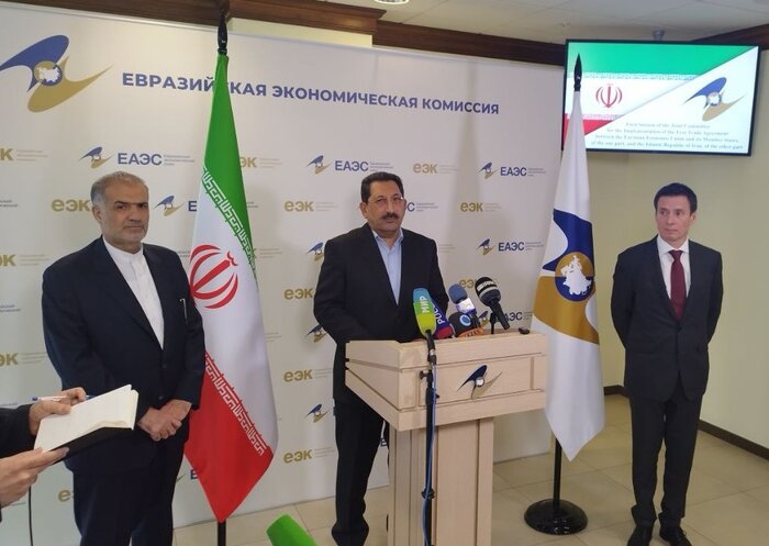 نقشه راه همکاری‌های ایران و اتحادیه اوراسیا در مسکو امضا شد