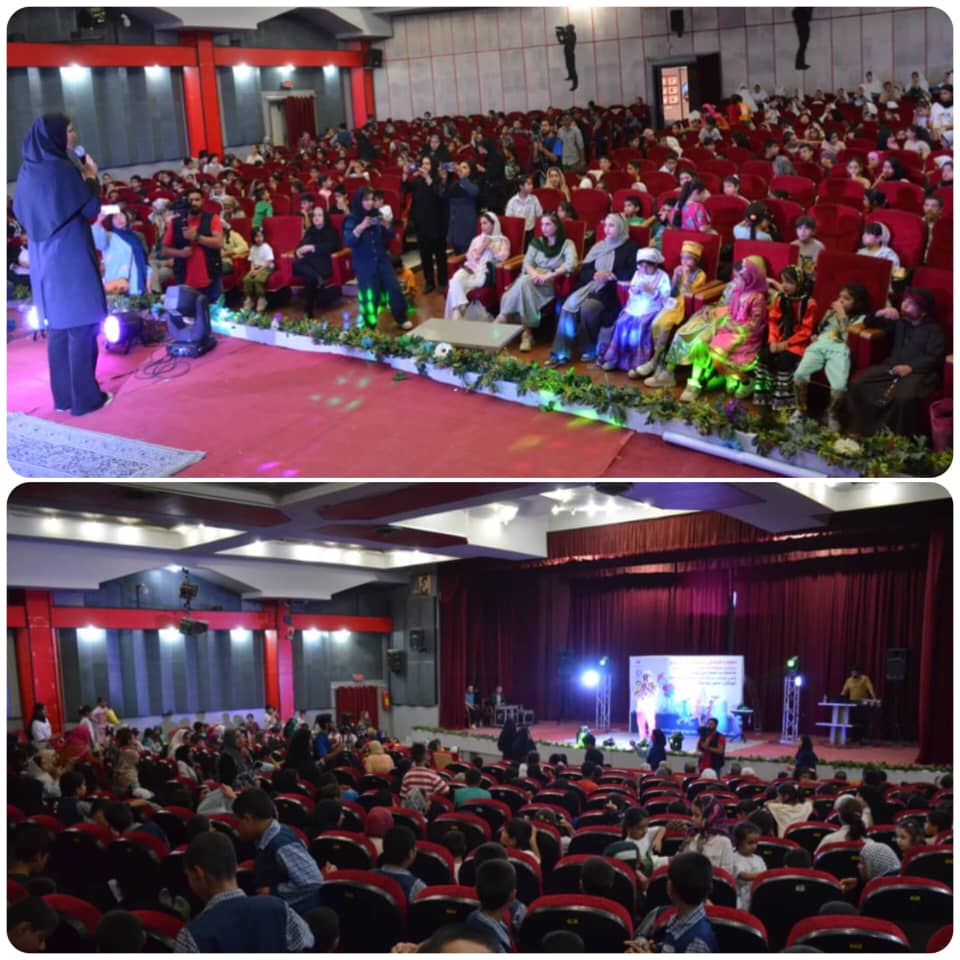 برگزاری جشن روز کودک برای کودکان روستایی آبادان