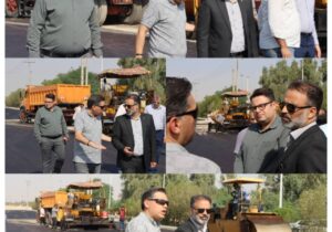 آغاز عملیات آسفالت‌ محوطه ترمینال های فرودگاه آبادان با مساحت ۱۳ هزار مترمربع