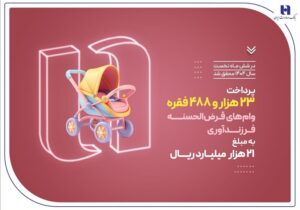 پرداخت ۲۳ هزار وام فرزندآوری توسط بانک صادرات ایران در نیمه نخست سال ۱۴۰۴