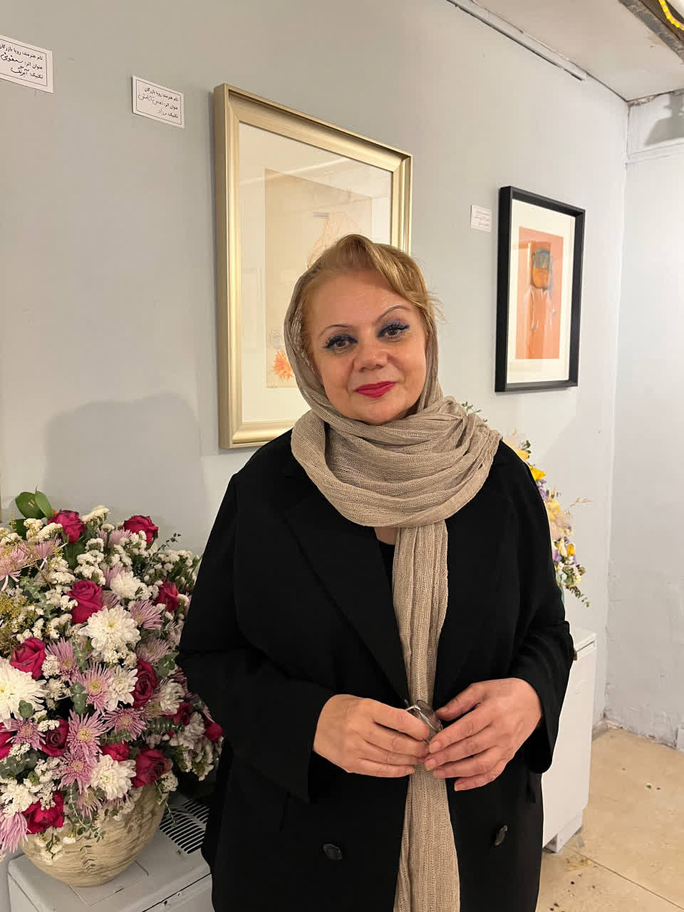 نمایشگاه انفرادی نقاشی «آوان» از رویا بازرگان نیا – جمهورآنلاین