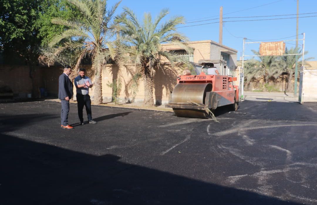 اتمام عملیات اجرایی آسفالت چهار مدرسه در منطقه آزاد اروند