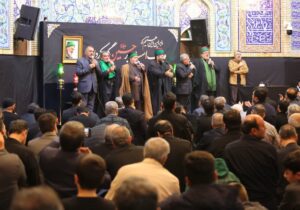 مراسم دومین سالگرد حضرت آیت‌الله سید احمد نجفی با حضور گسترده عاشقان اهل‌بیت برگزار شد