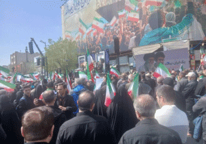 تشییع پرشور و حماسه شهیدان لاریجانی، سلیمانی و شهدای ناو دنا