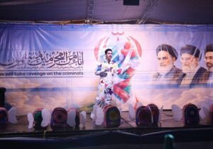 ۹ نمایش میدانی با تقدیم به ملت اسپانیا در تهران روی صحنه رفت