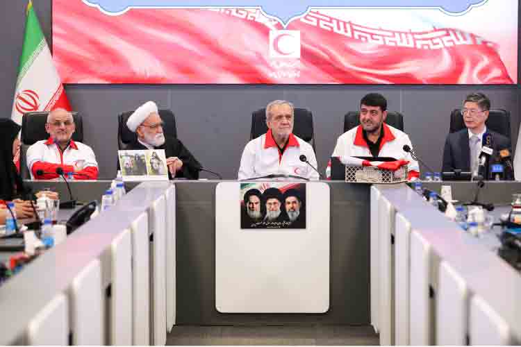 عملکرد هلالاحمر در جنگ 40 روزه استثنایی بود