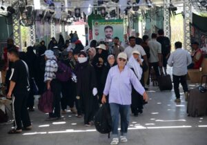 ثبت تردد بیش از ۳۳۴ هزار زائر از مرزهای خوزستان؛ شلمچه در صدر جابه‌جایی زائران اربعین