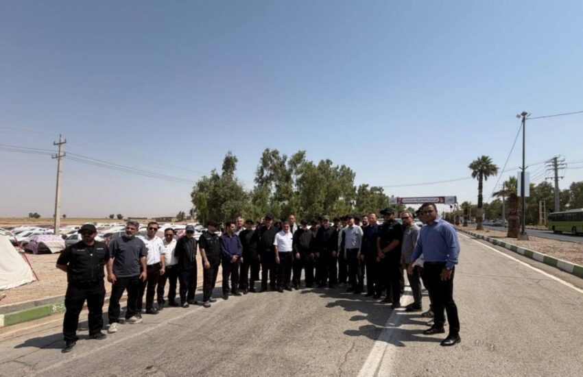 بازدید مدیرعامل بیمه ایران از روند ارائه خدمات به زائران در مرز مهران – جمهور نیوز