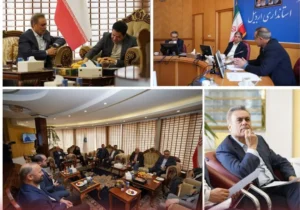 بازدید مدیرعامل بانک گردشگری از ظرفیت‌های صنعتی و اقتصادی اردبیل