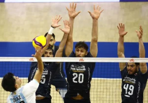 نایب‌قهرمانی والیبال ایران در جام اوفا