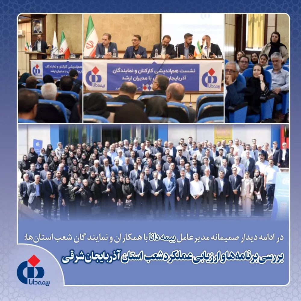 بررسی برنامه‌ها و ارزیابی عملكرد شعب استان آذربایجان شرقی